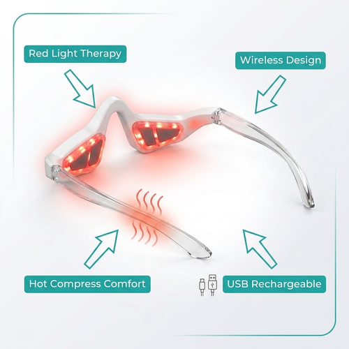 Zenogy Red Light Therapy Glasses